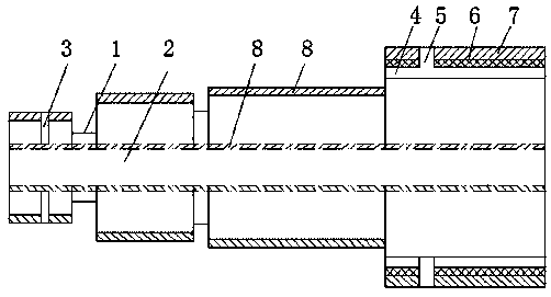 Novel pump shaft