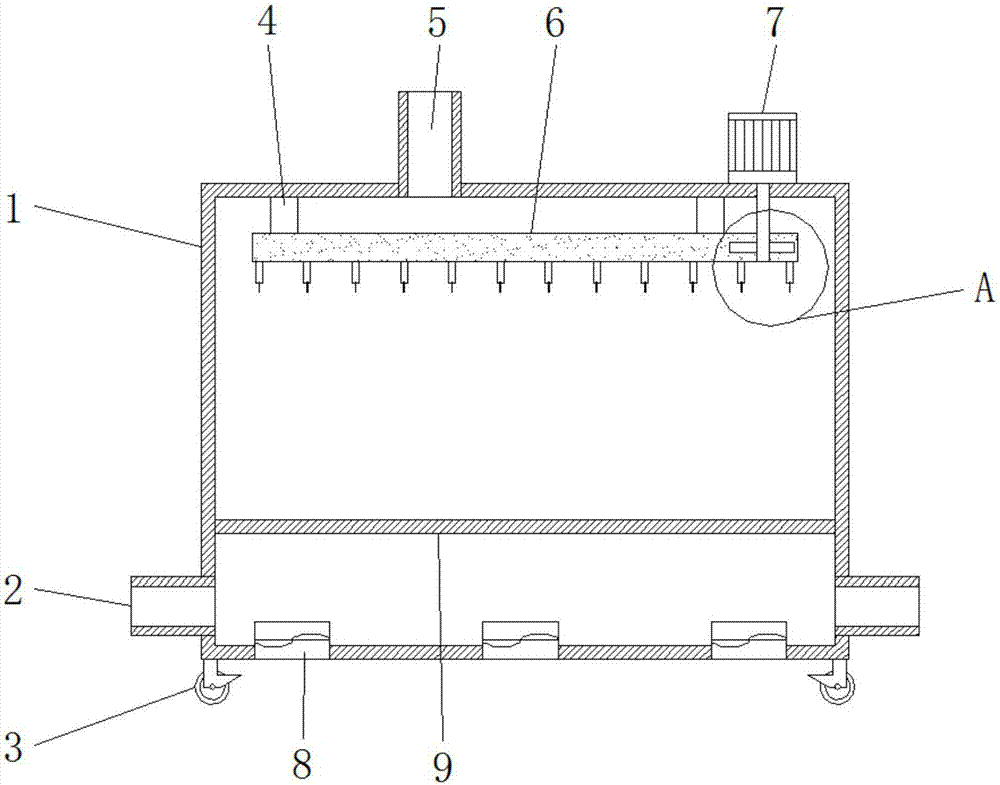 Industrial pickling and fumigating equipment for preserved pork