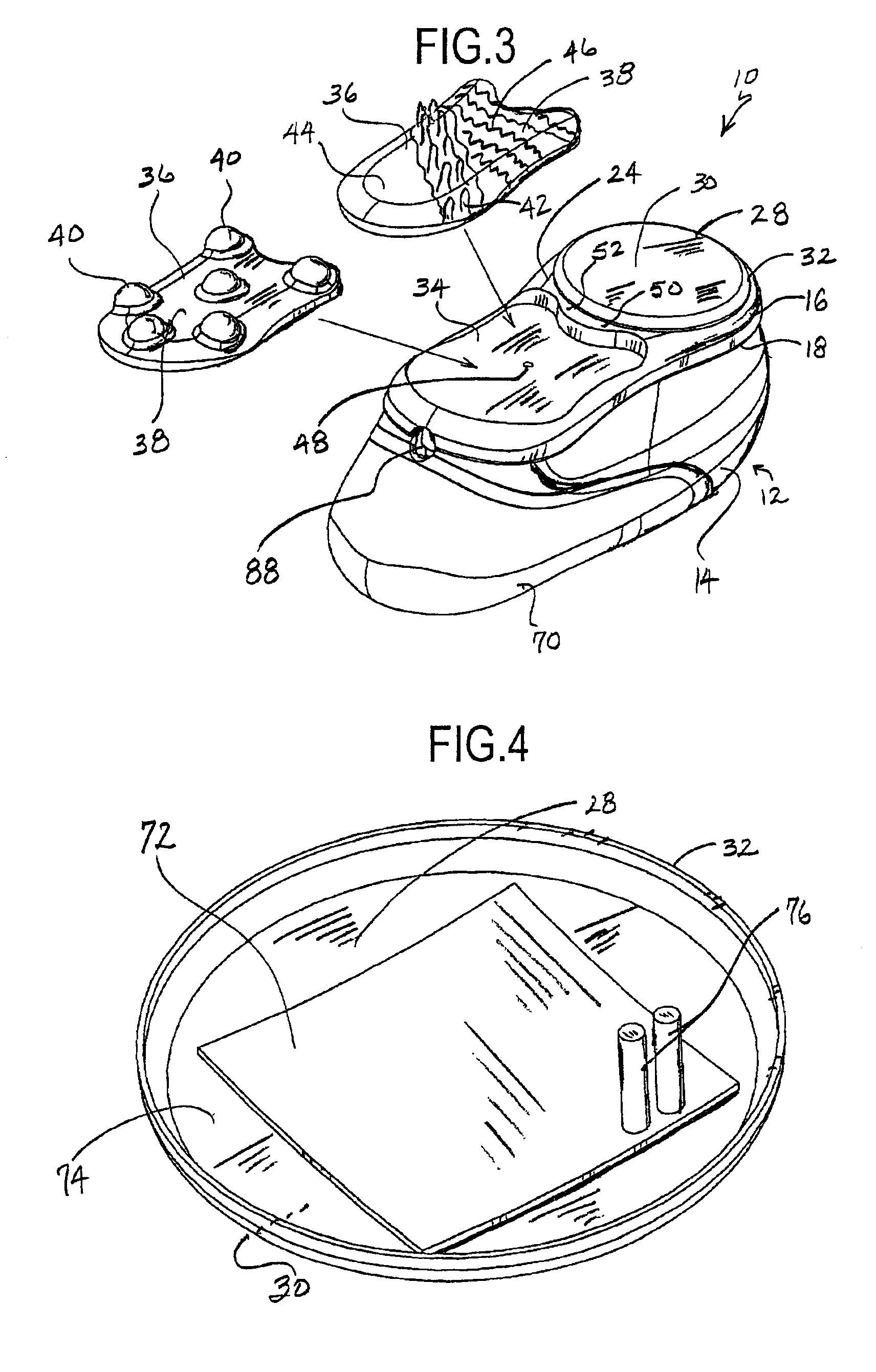 Heated massager with massaging liquid dispenser