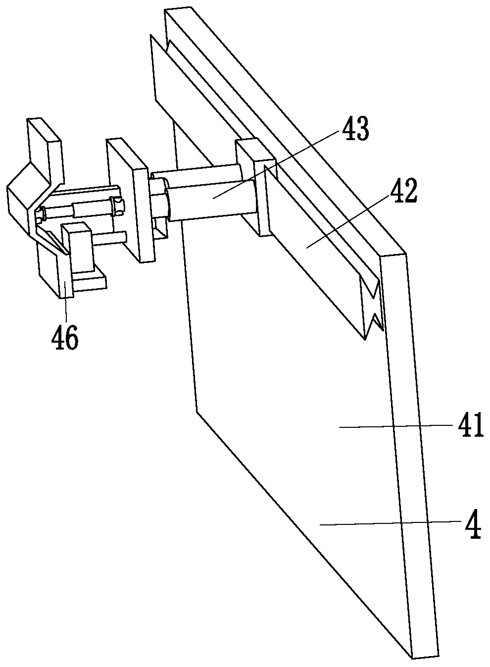 An automatic processing platform for polystyrene particle partition wall panels and an automatic processing method for partition wall panels