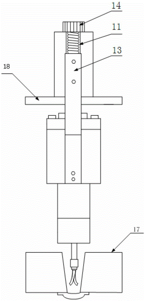 External nozzle twin-wire co-pool narrow-gap GMAW torch