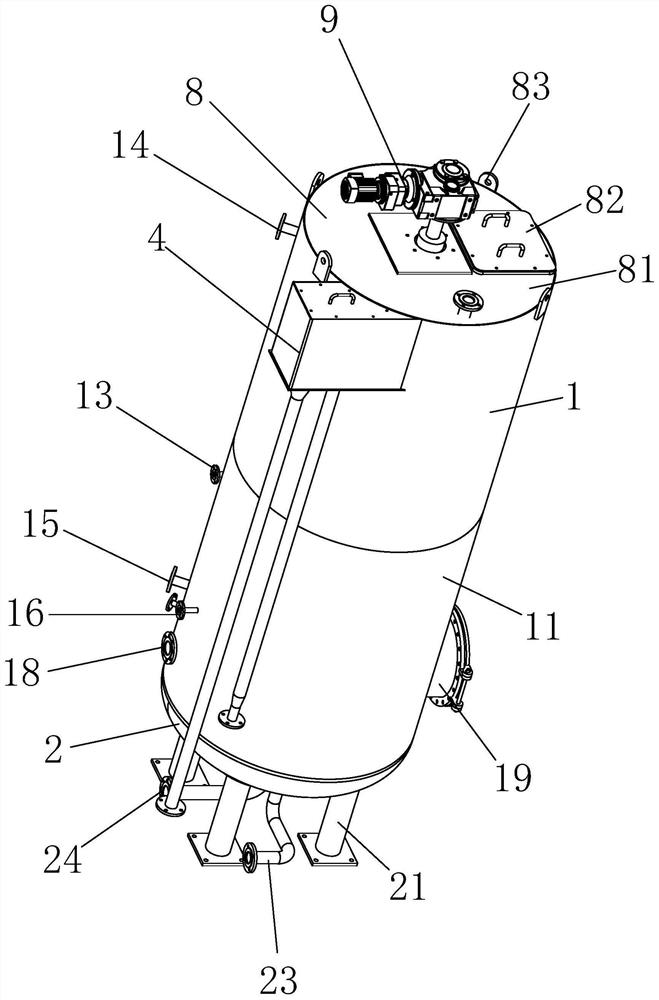 A kind of cyclone flotation device