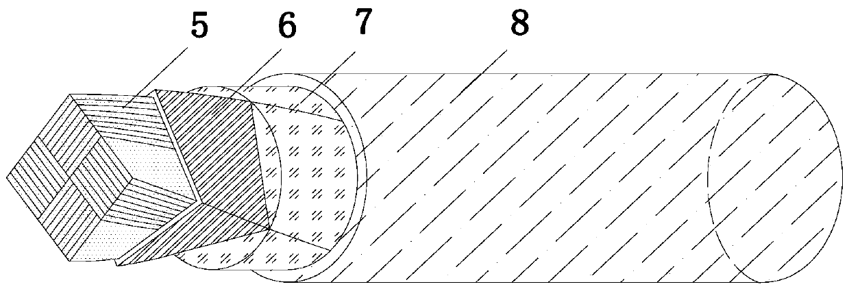 A quasi-isotropic high-temperature superconducting conductor with high engineering current density