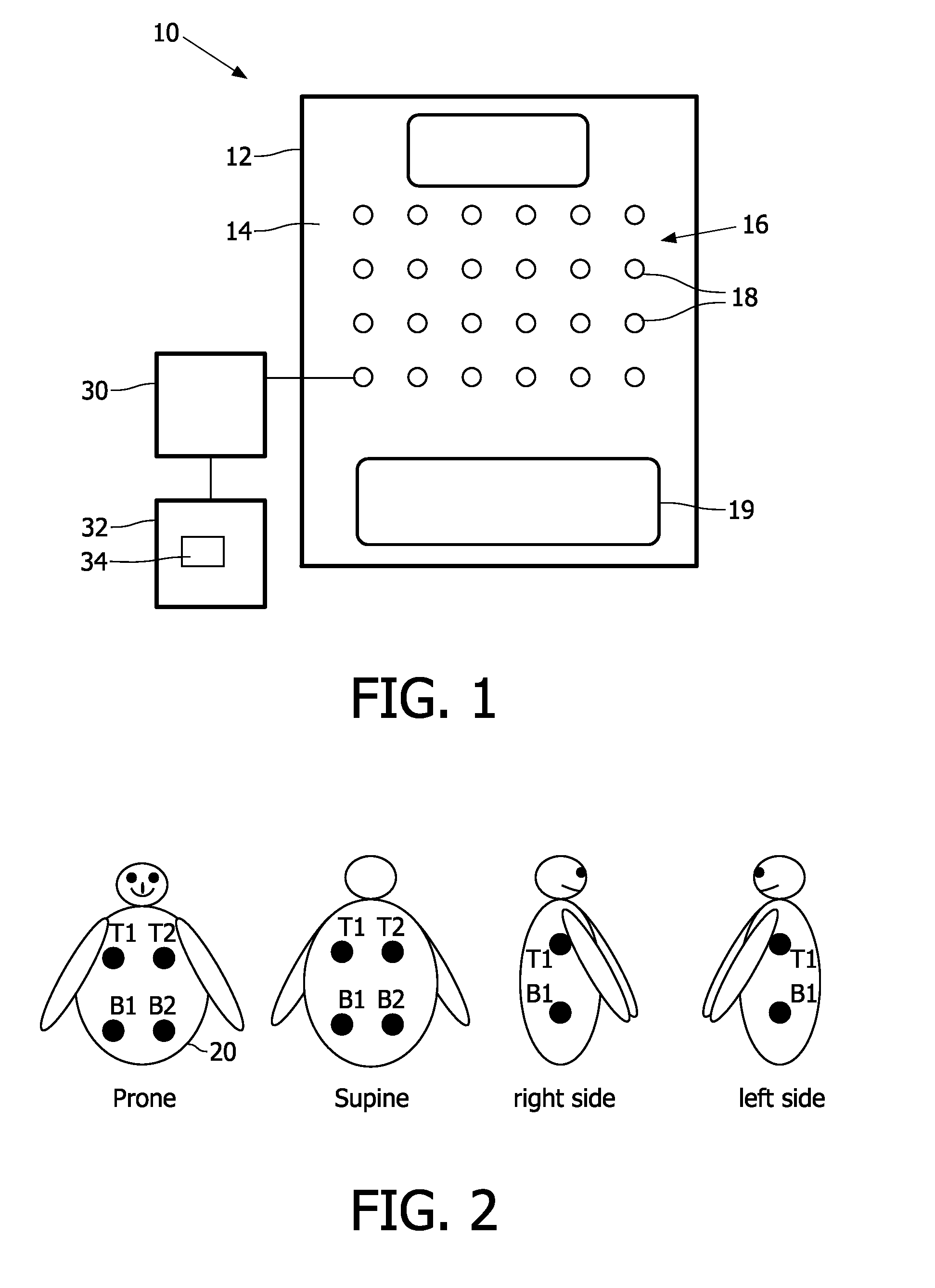 Sleep position detection