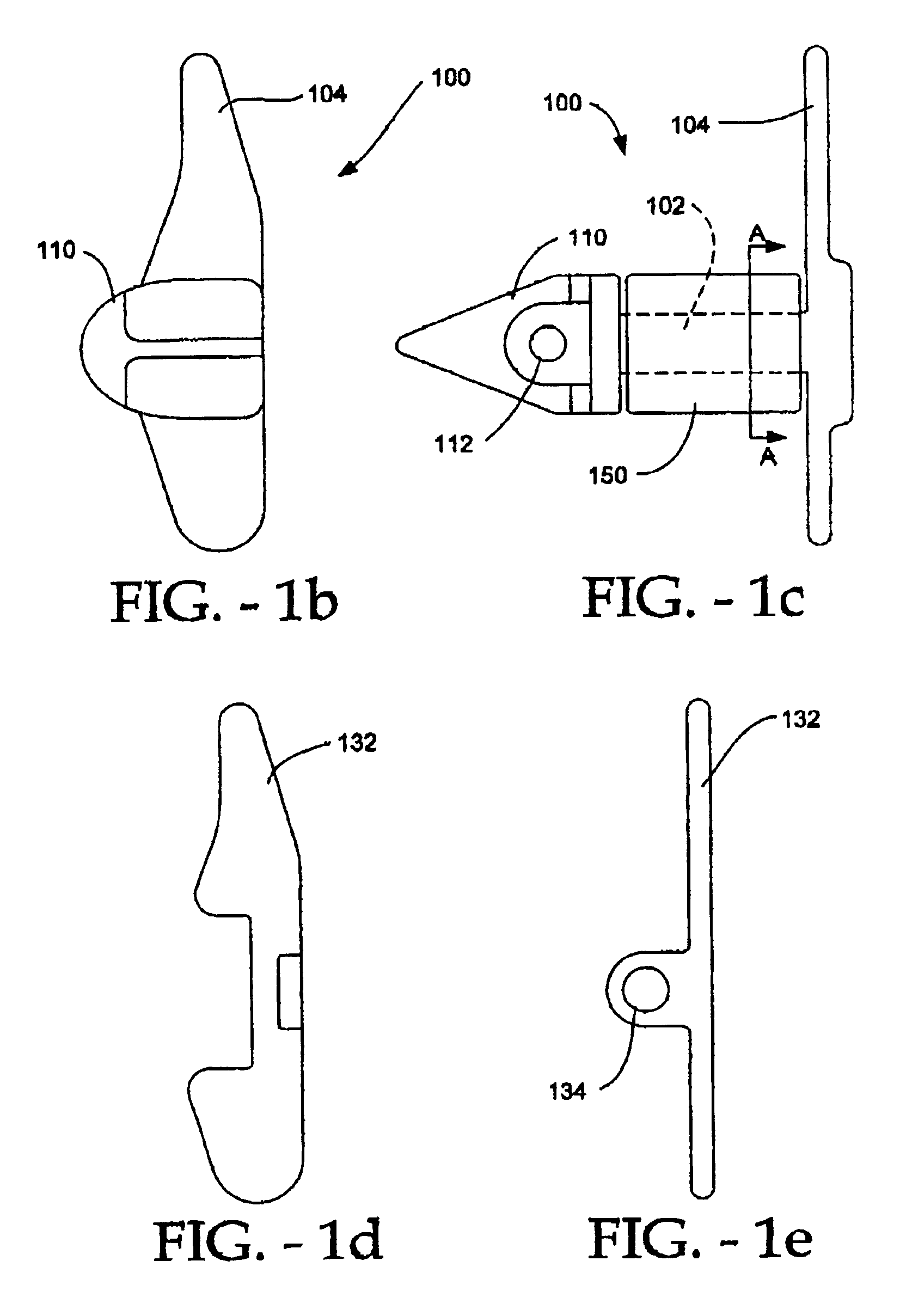 Deflectable spacer for use as an interspinous process implant and method