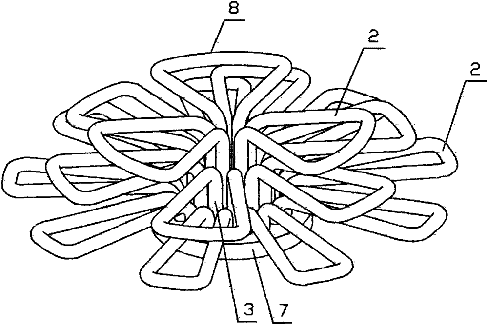 Rib-line-type radiator and manufacturing method