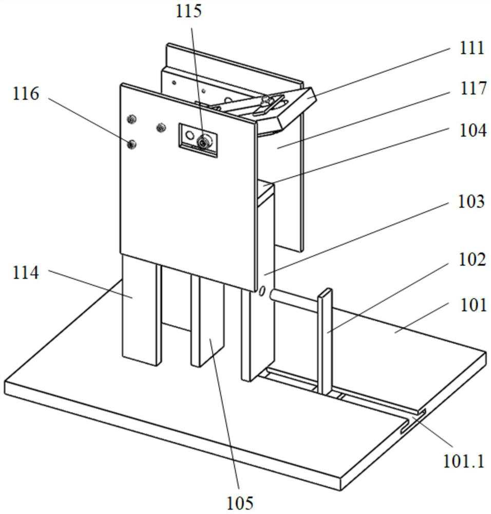 A spring-type tiny particle impact test device