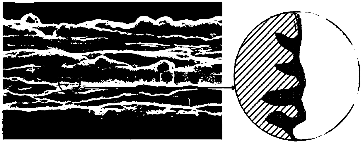 A kind of graphene-silver composite fiber and preparation method thereof