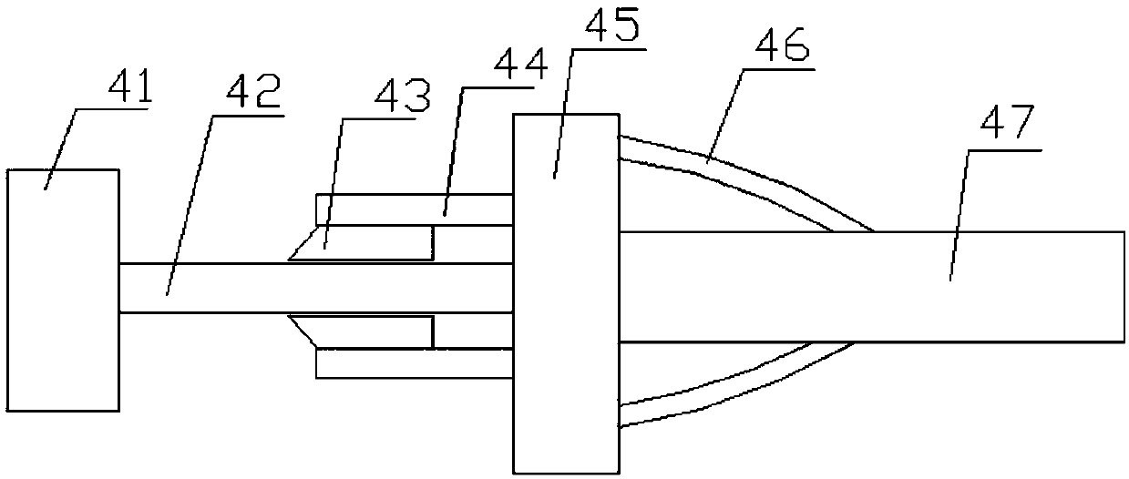 Fastening piece chamfering machine