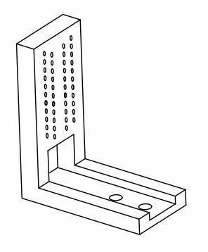 Packaging locating device of microchannel lamination laser