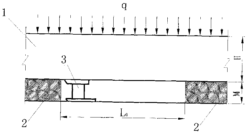 Method for controlling roof caving under condition of hardroof in coal mining