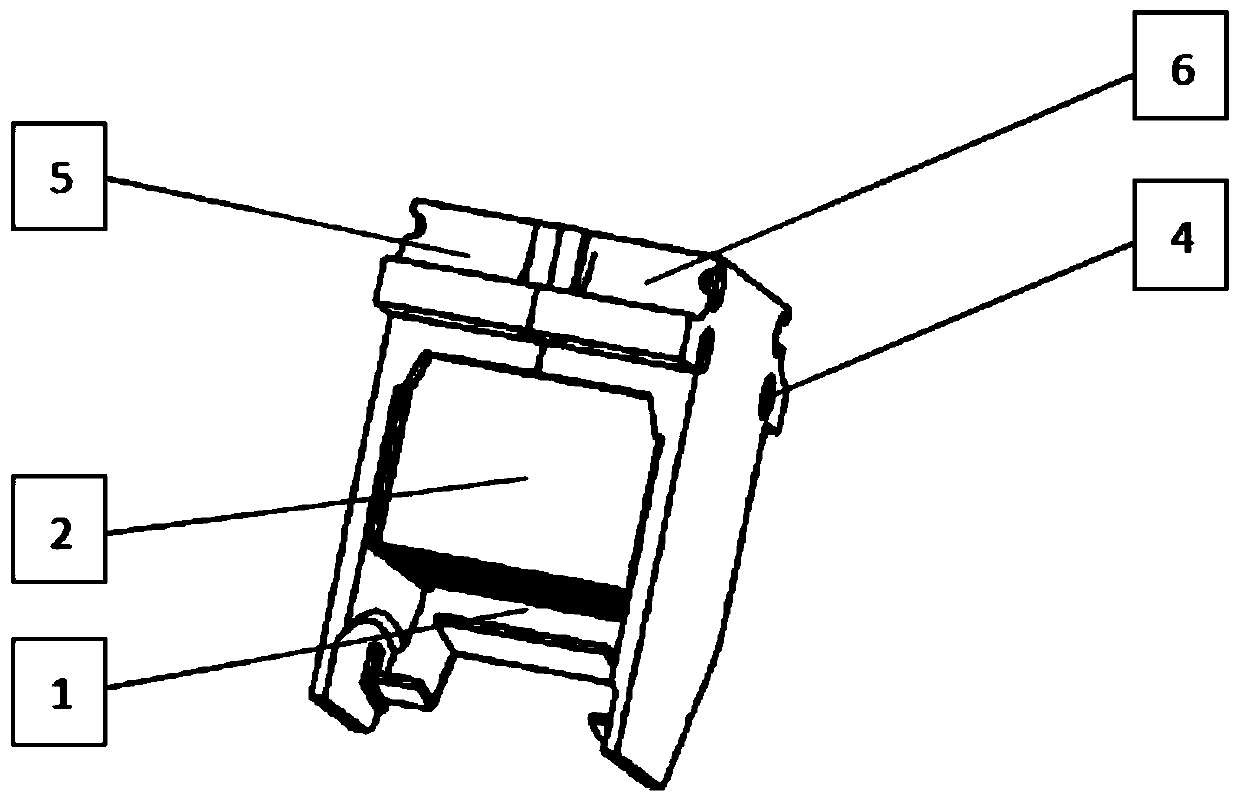 Frame-type circuit breaker arc striking and extinguishing device and contact arc extinguishing system