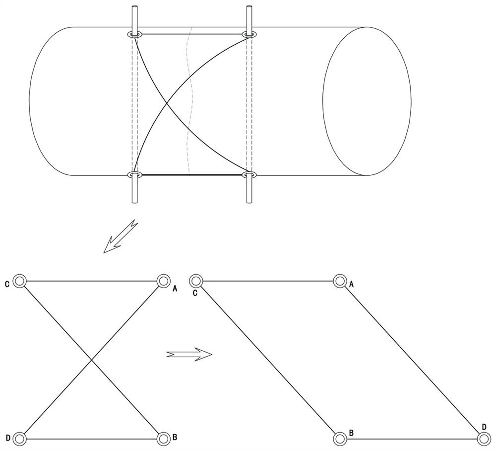 Fracture bundling-free fixing band set