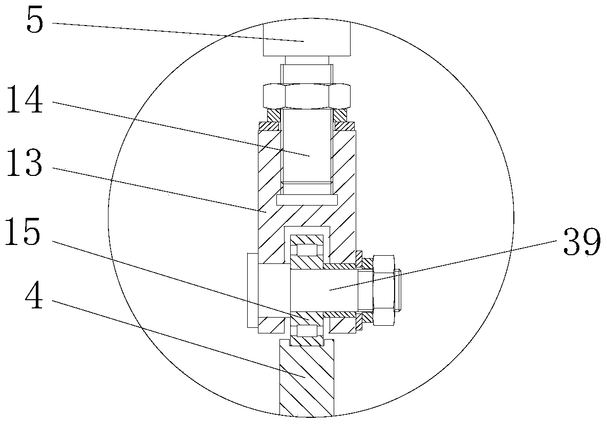 A valve high temperature fatigue testing machine