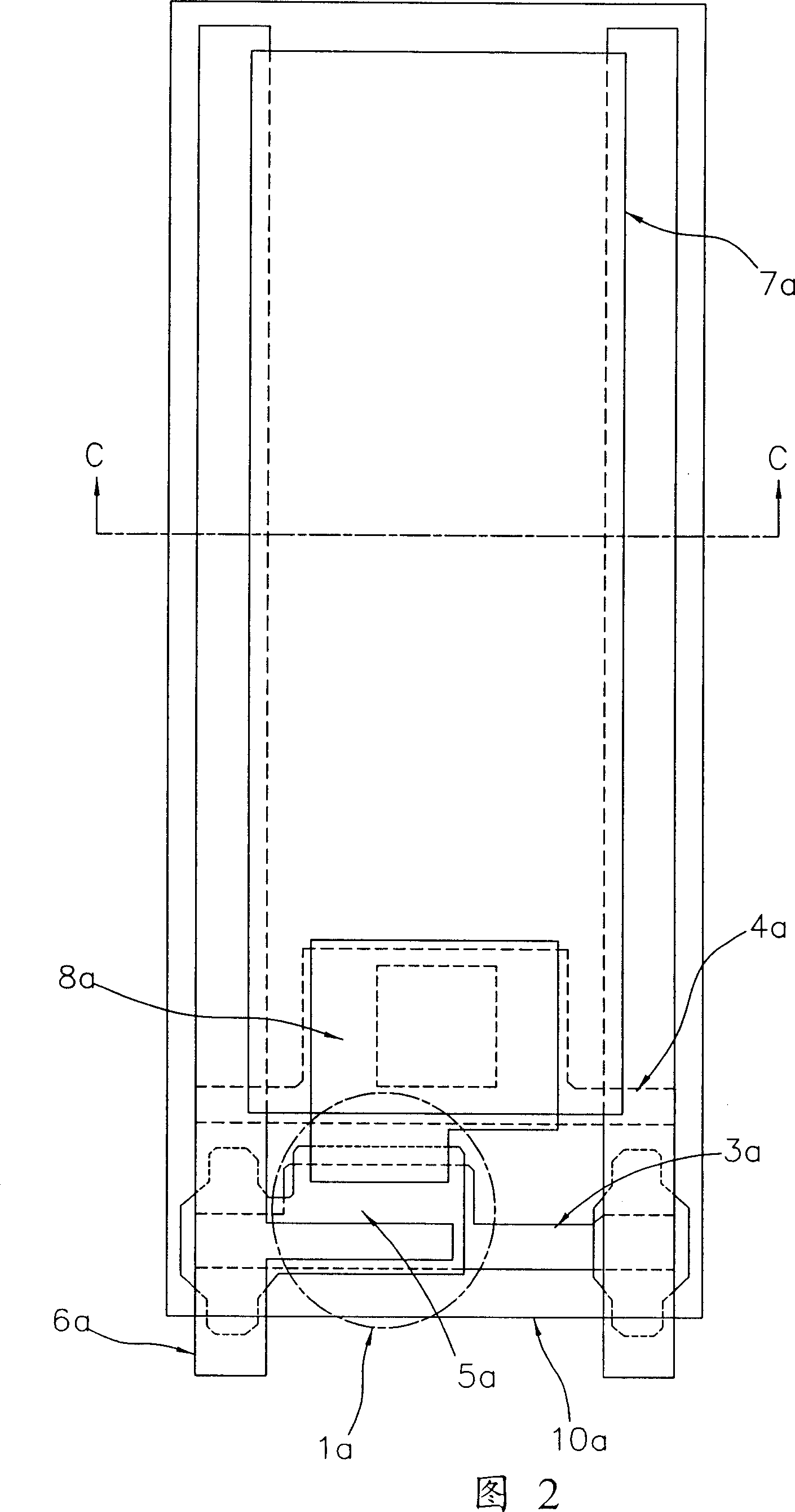 Pixel structure of thin film transistor liquid crystal display