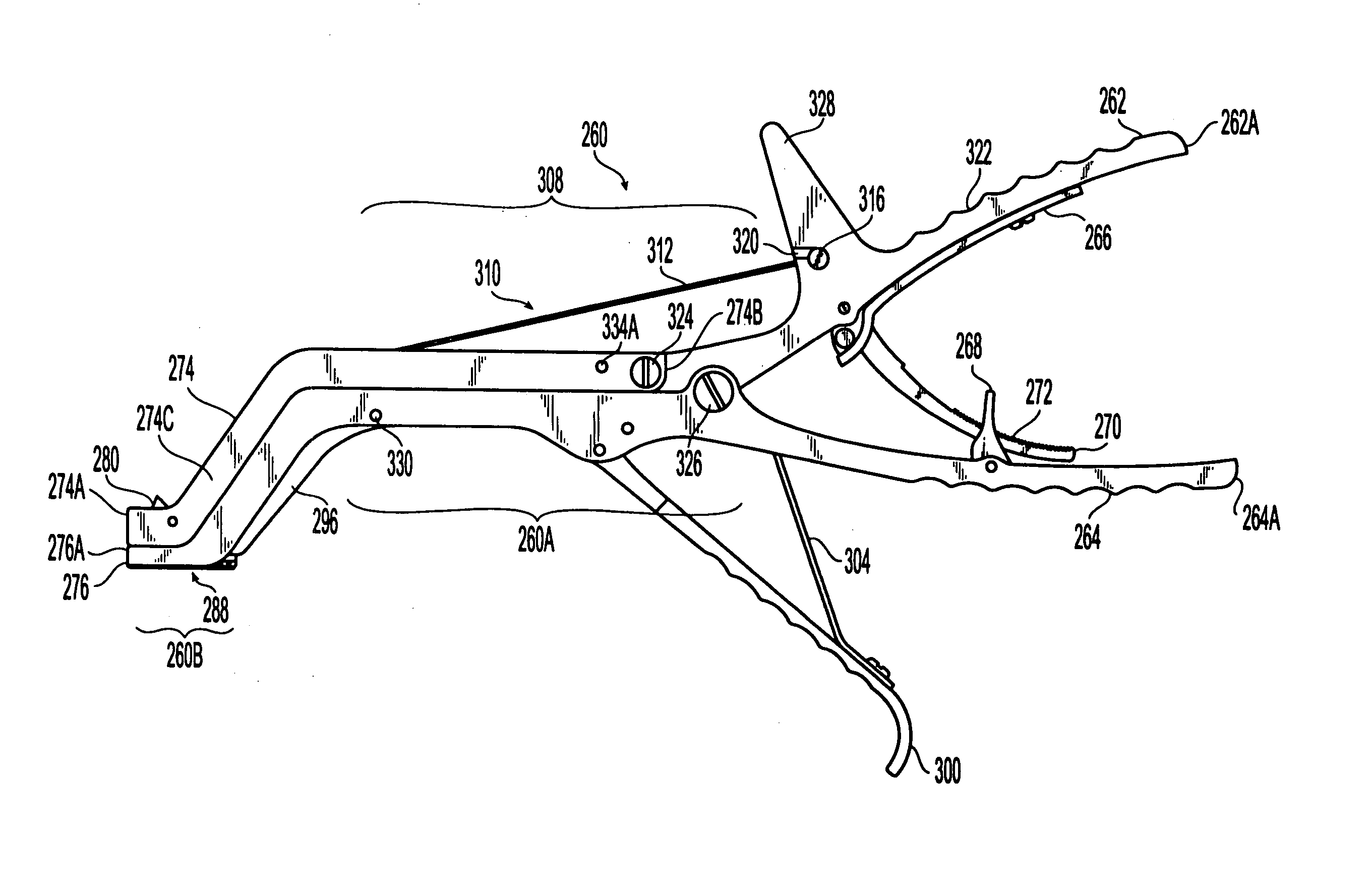 Cranial flap clamp instrument