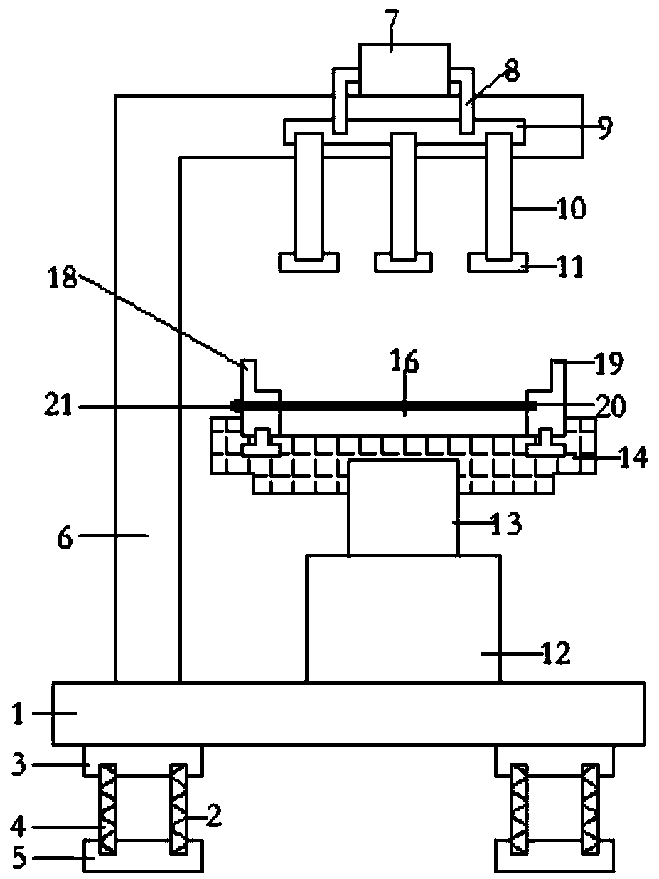 Dispensing machine for silica gel gasket producing