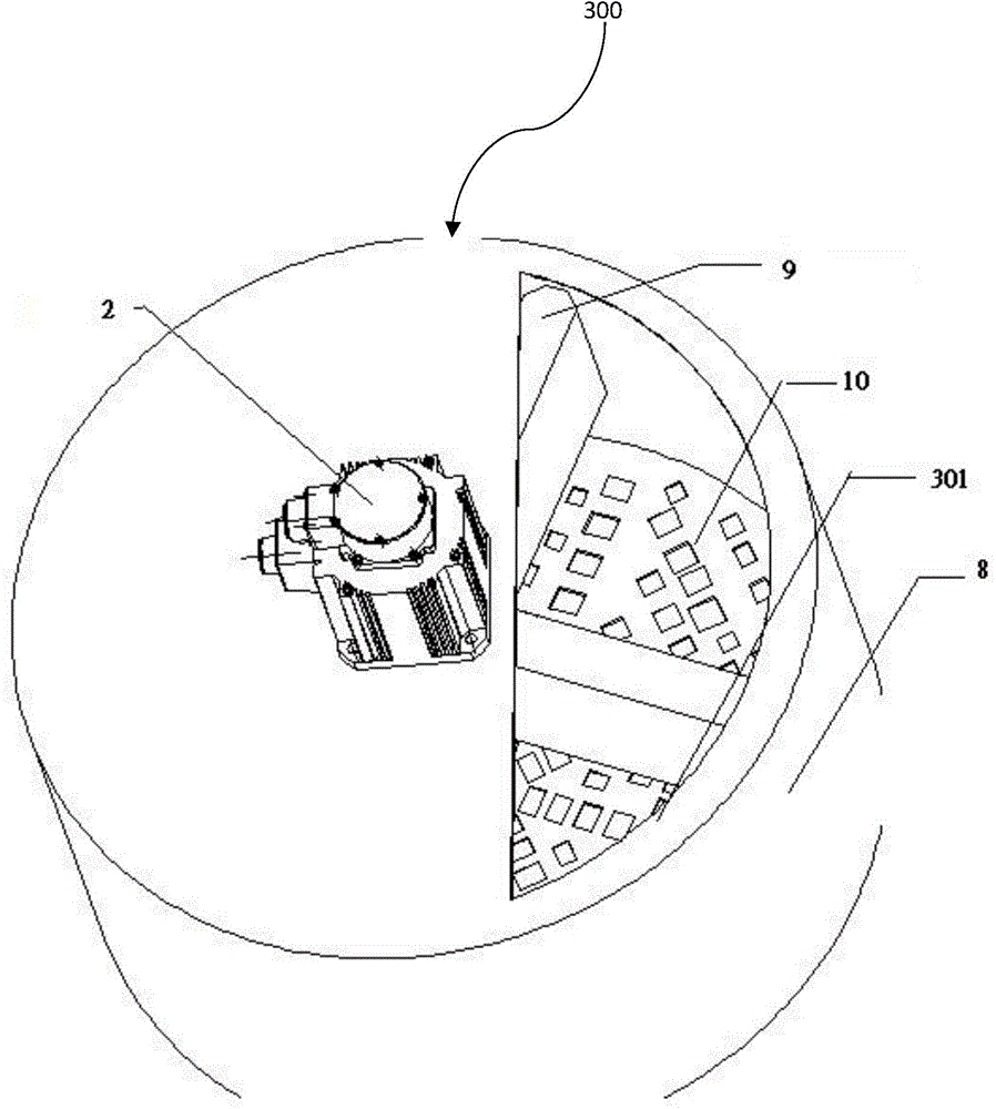 Integrated drying-screening device