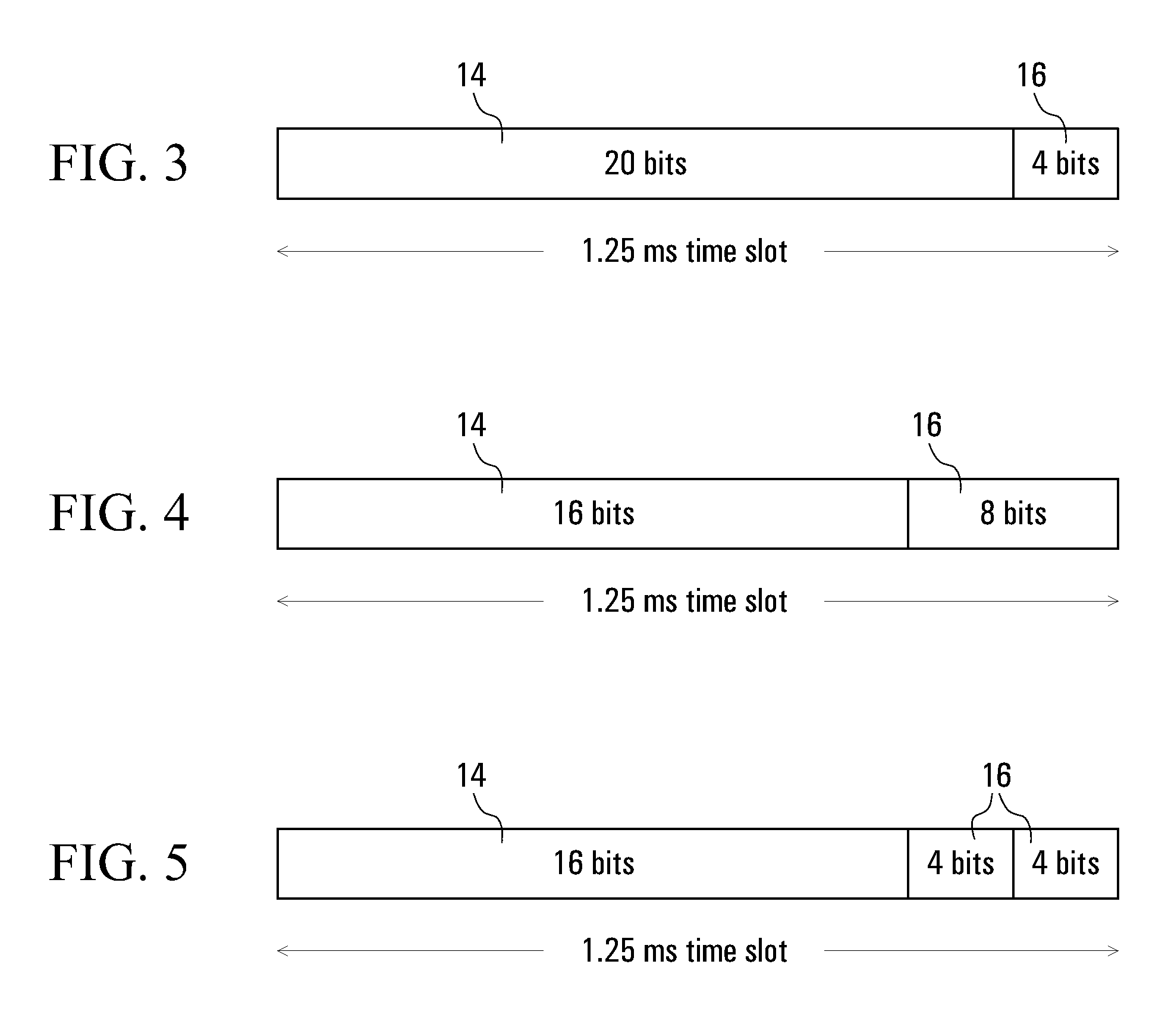 Communication of control information in wireless communication systems