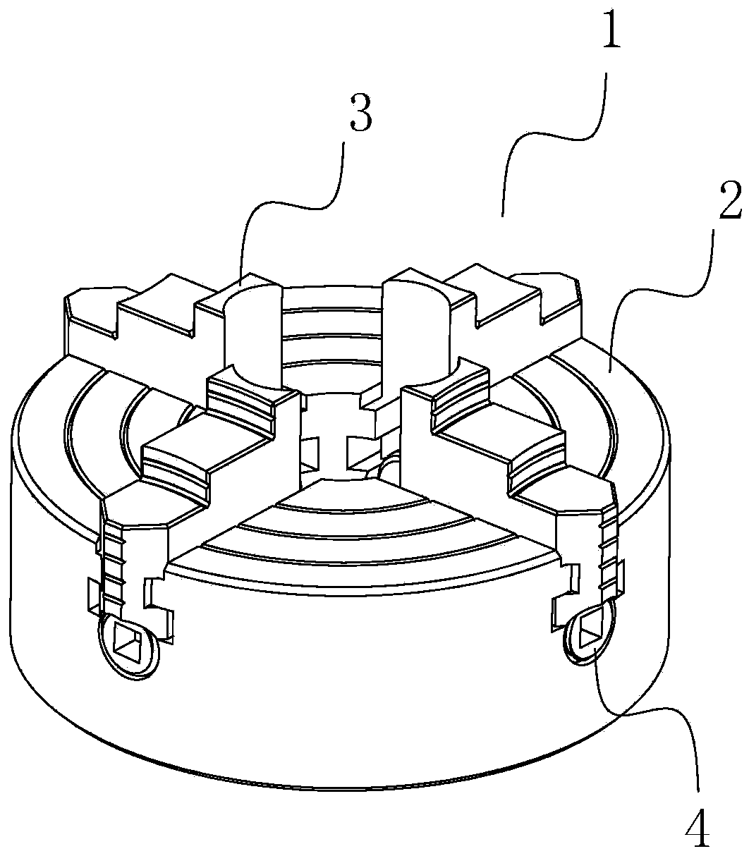 Clamping device for pedestal supporting column of hydraulic punching machine