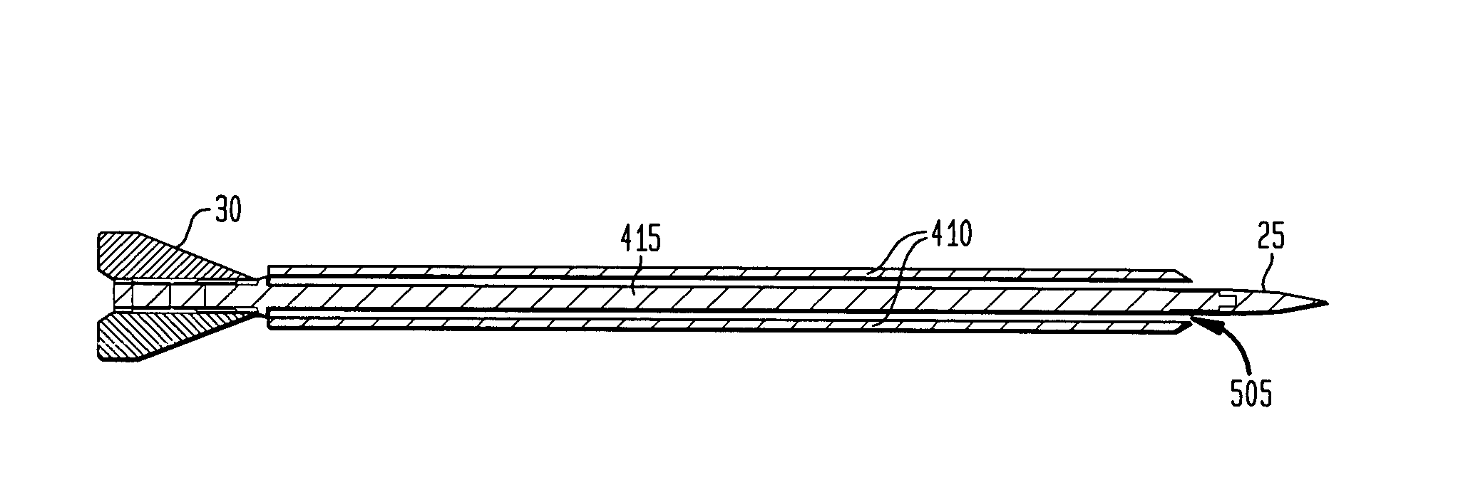 Sleeve for structurally supporting a penetrator of a kinetic energy projectile