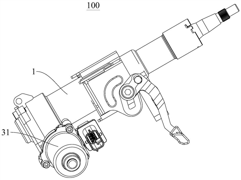 Vehicle steering system and vehicle with same