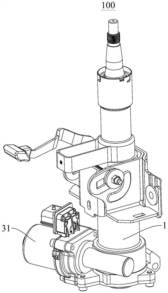 Vehicle steering system and vehicle with same