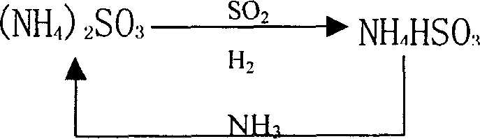 Process and apparatus for eliminating fume SO2 from waste coking ammonia water of iron and steel and coal chemical enterprise