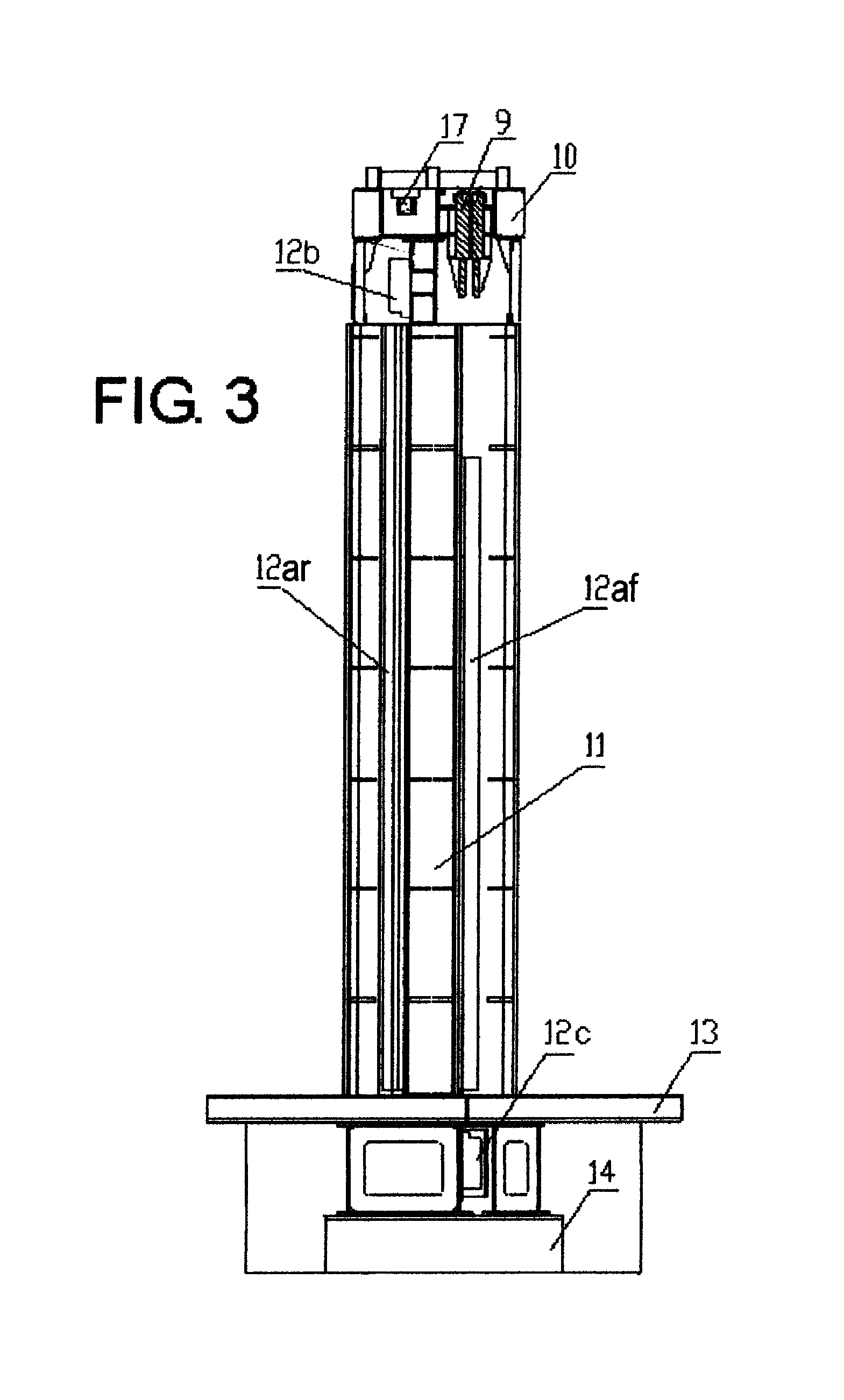 Double-radiant-source framework for container detecting system