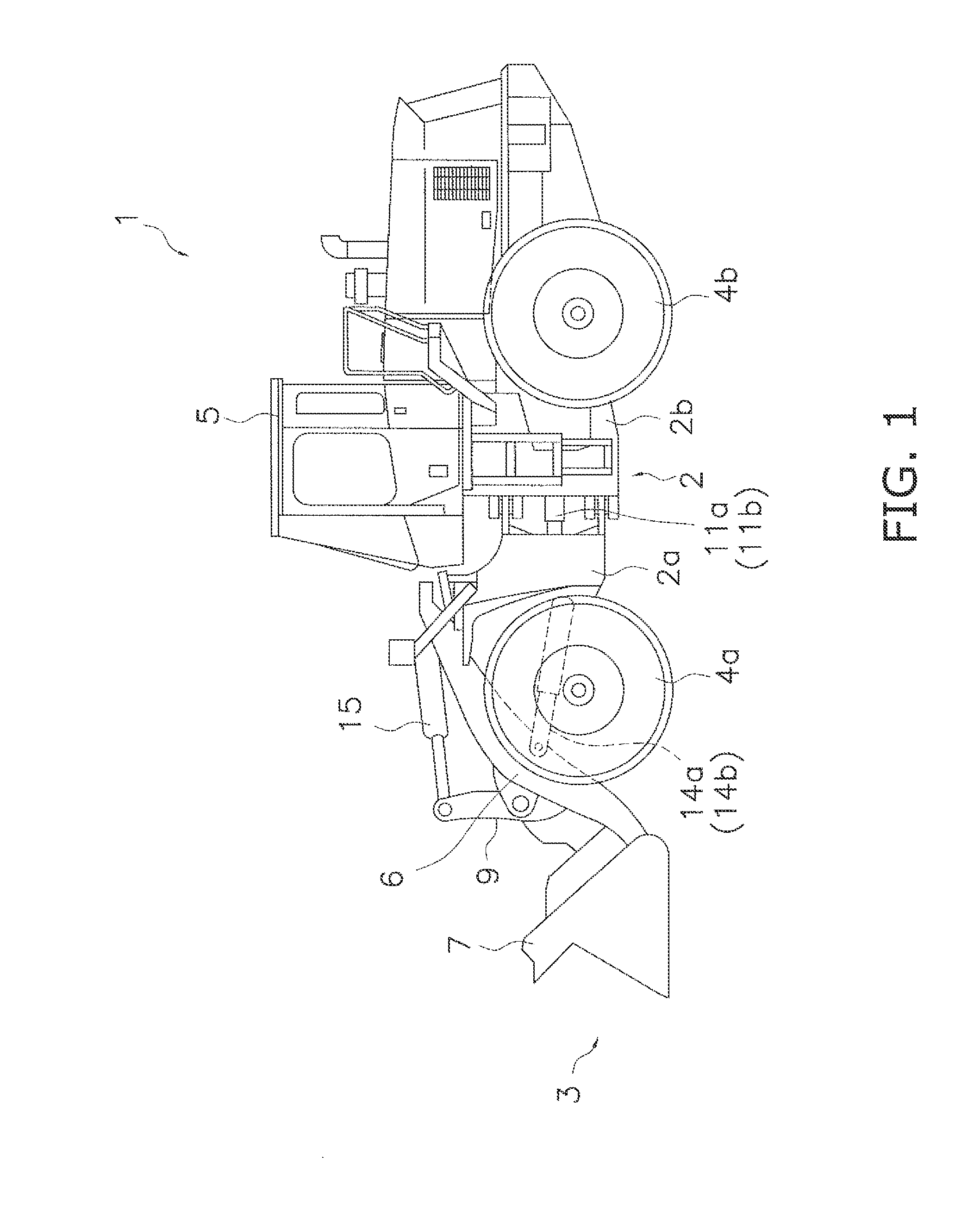 Work vehicle and work vehicle control method