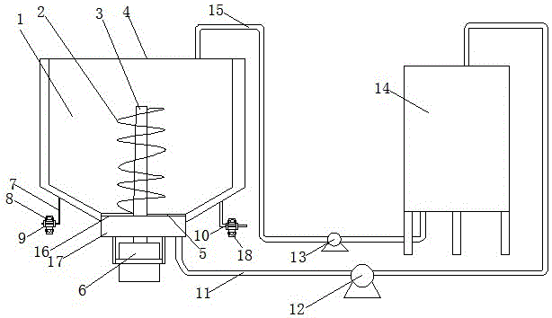 Shockproof cyclical pulper