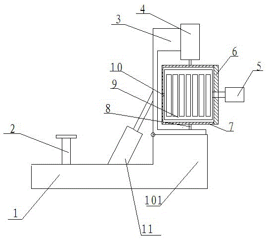 An automatic reversing insulin mixing device