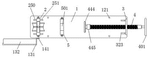 Novel steel pipe machining and clamping device