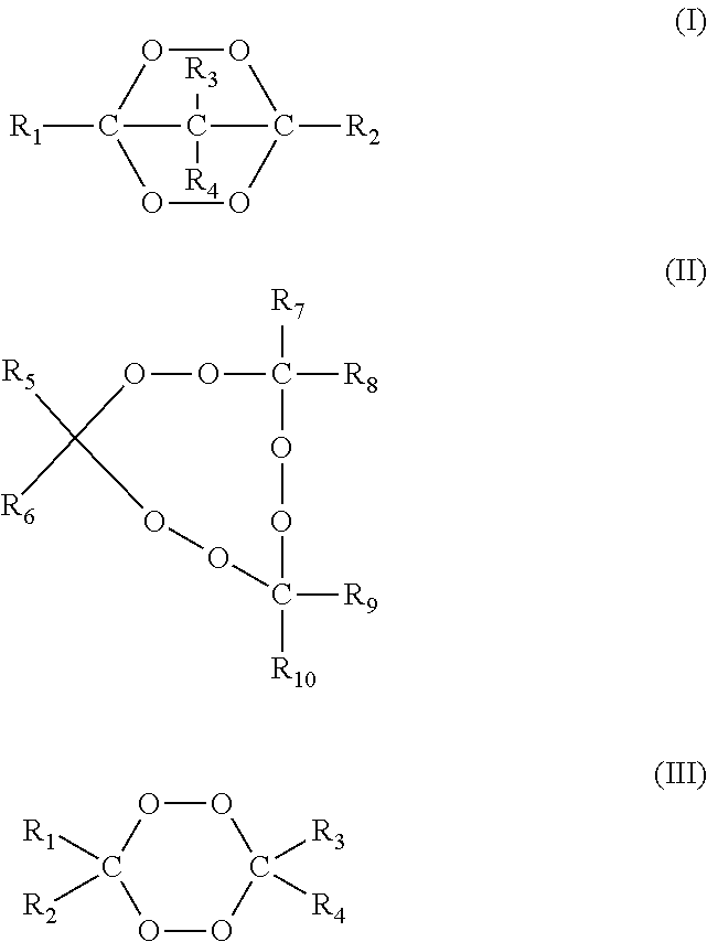 Compositions and methods for crosslinking polymers in the presence of atmospheric oxygen