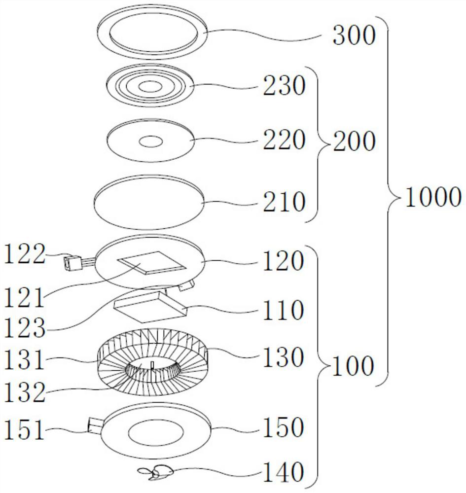 Wireless charging radiator and wireless charging radiating support