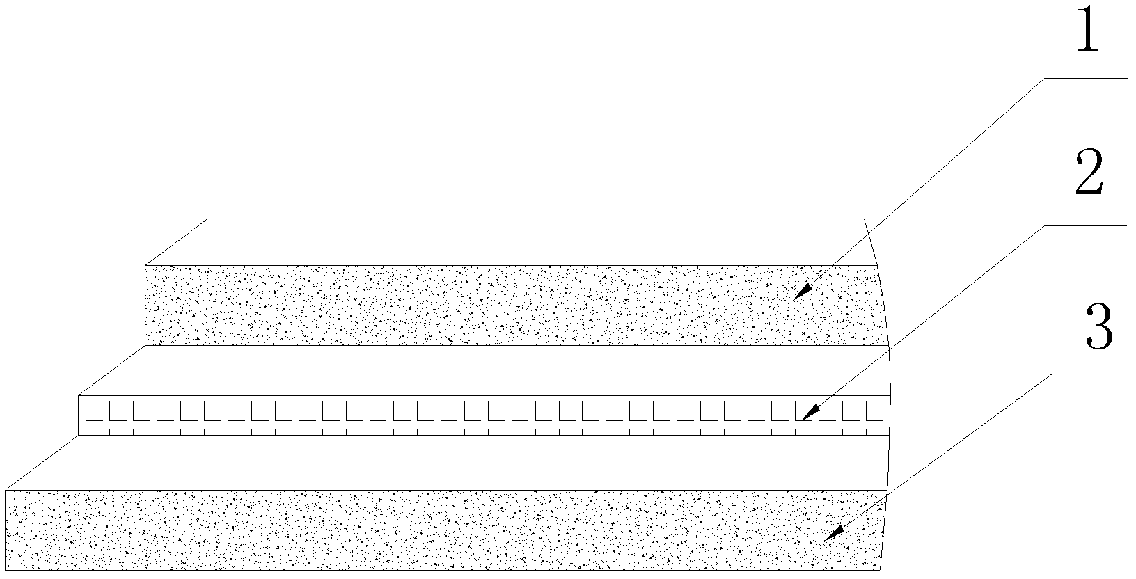 Filter material for ultrafine dust filtering and preparation method thereof