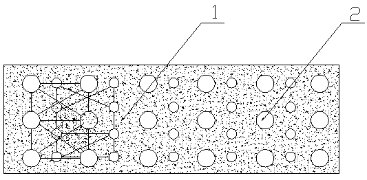 HF fireproof heat-insulating board and manufacturing method thereof