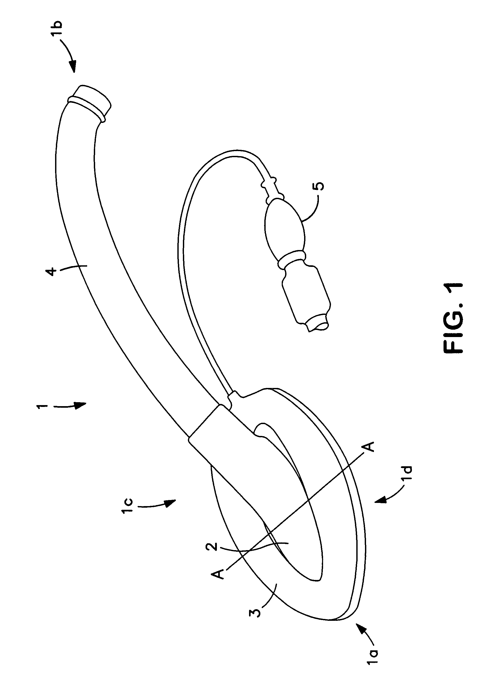 Laryngeal mask and method for making the same