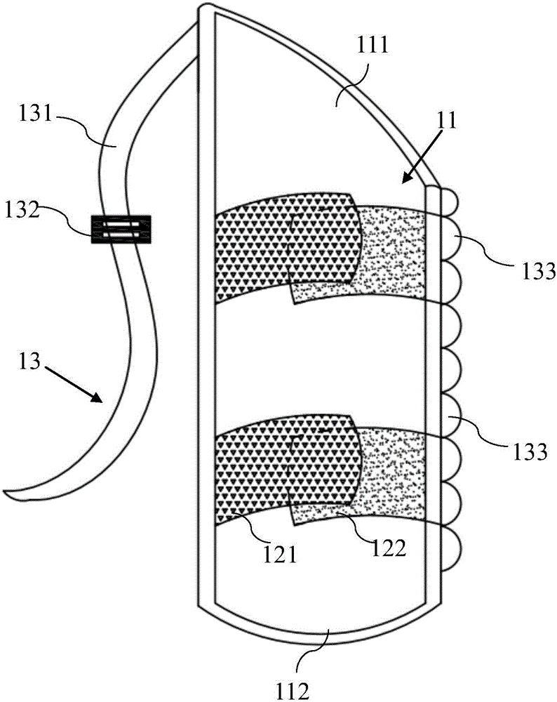 Arteria cruralis compression hemostasis device