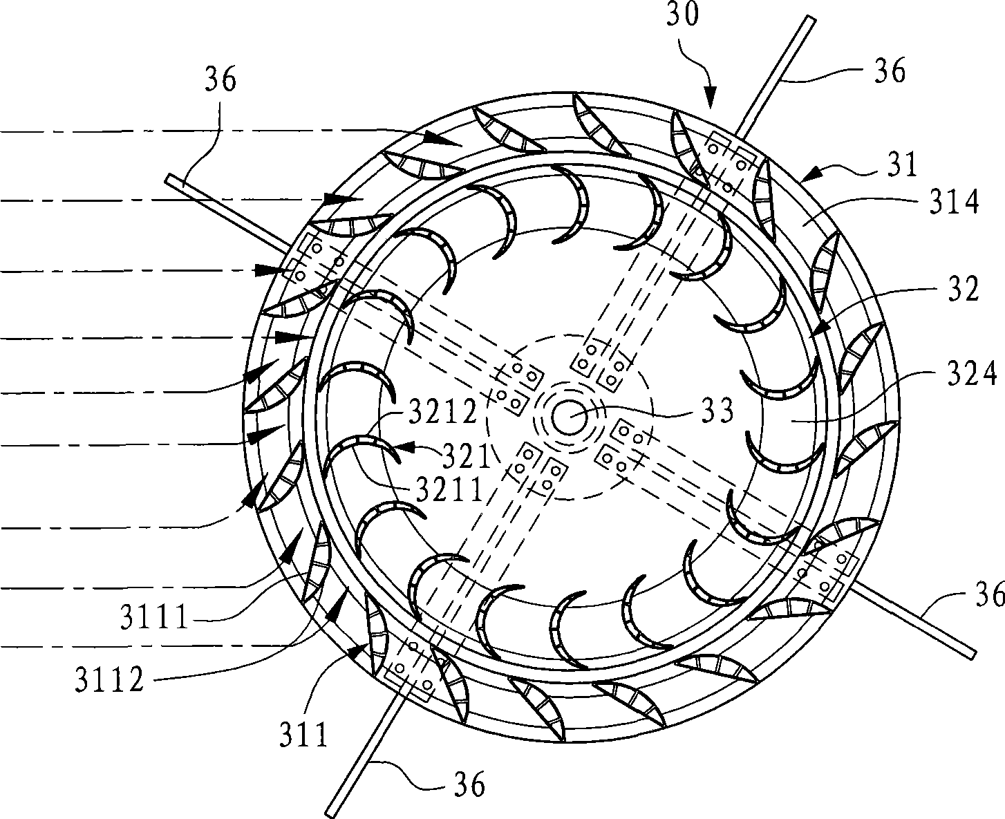 Vertical axis magnetic floating wind power generator