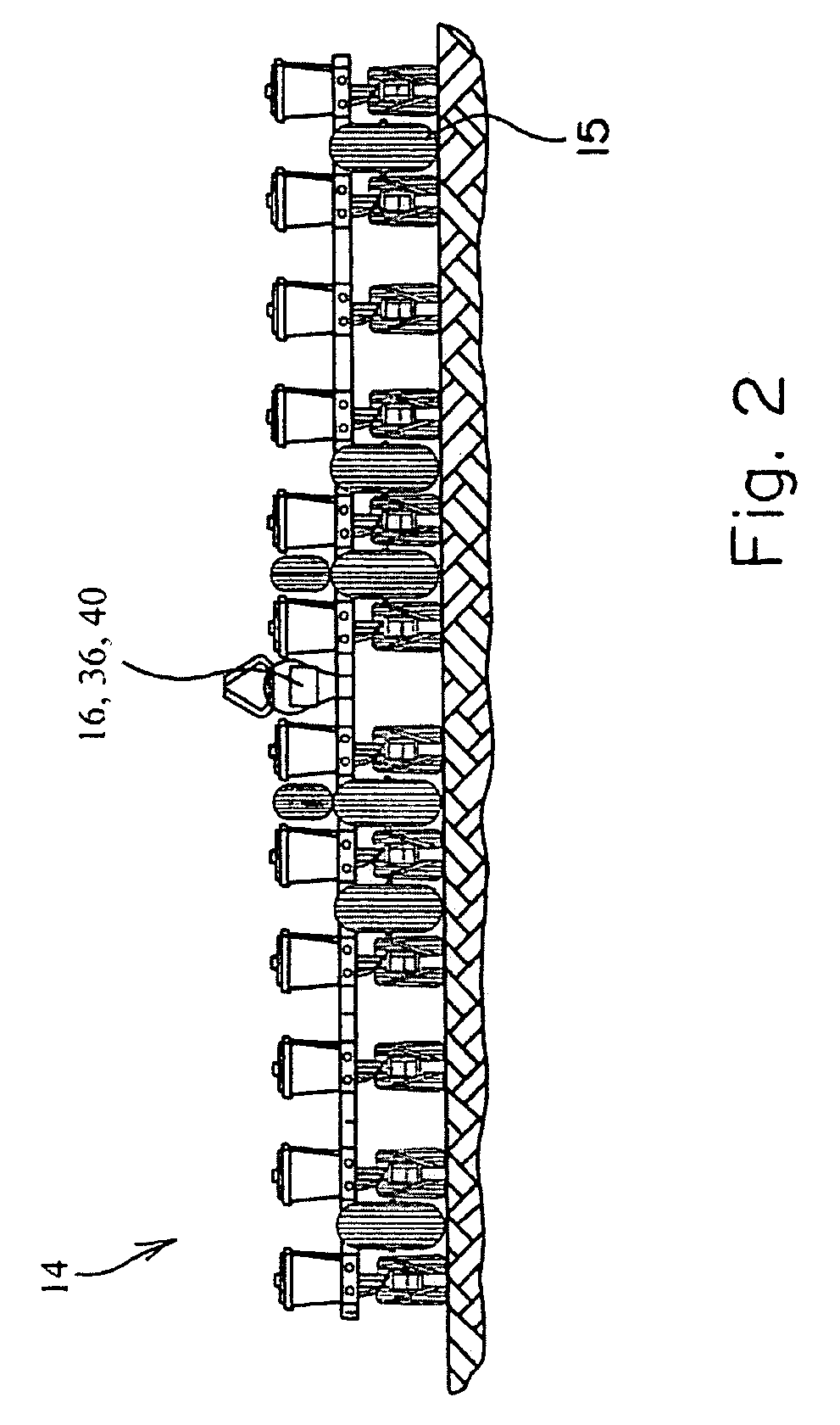 Agricultural seeding apparatus and method for seed placement synchronization between multiple rows