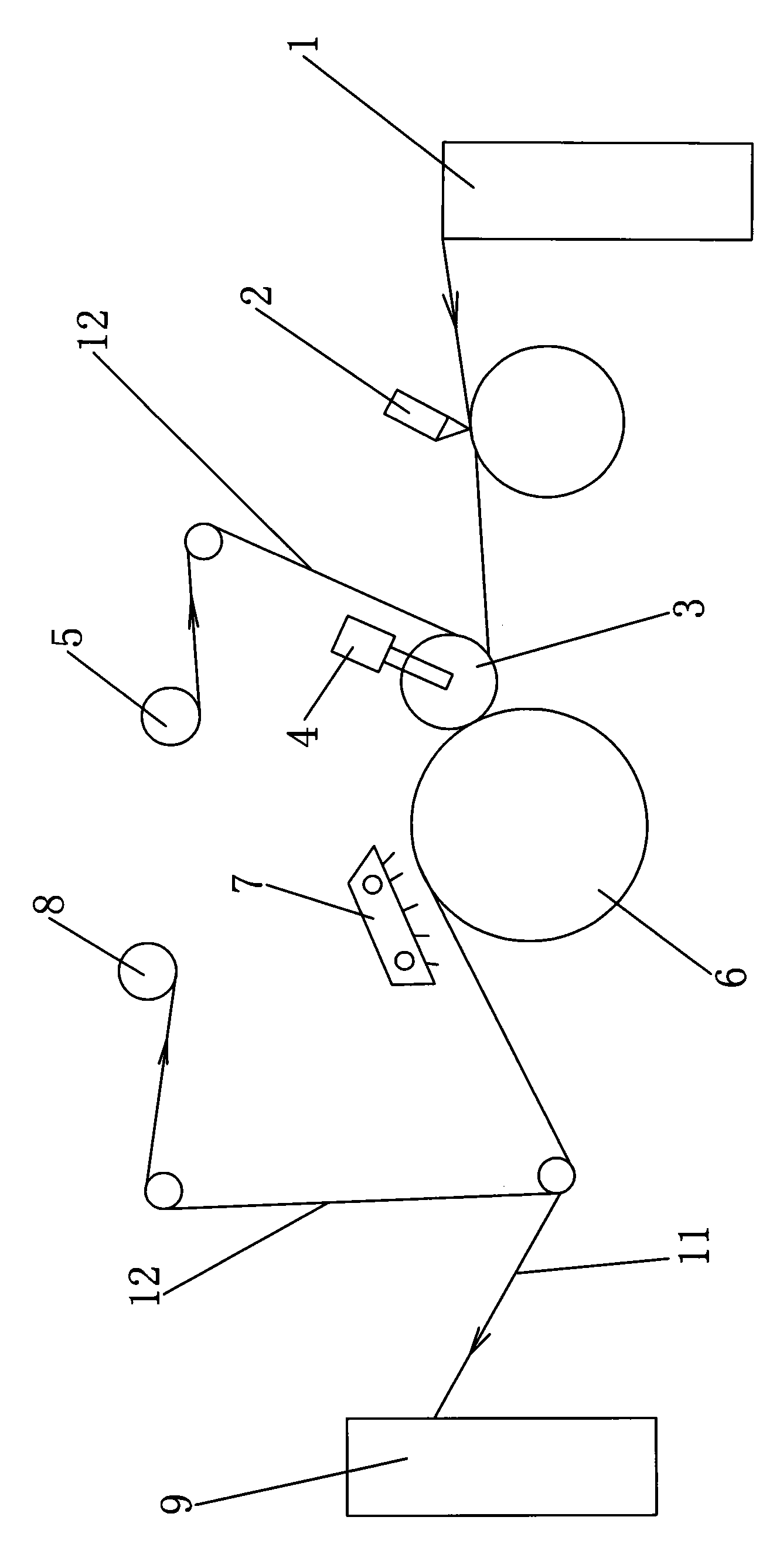 Method for manufacturing metal-like packing paper