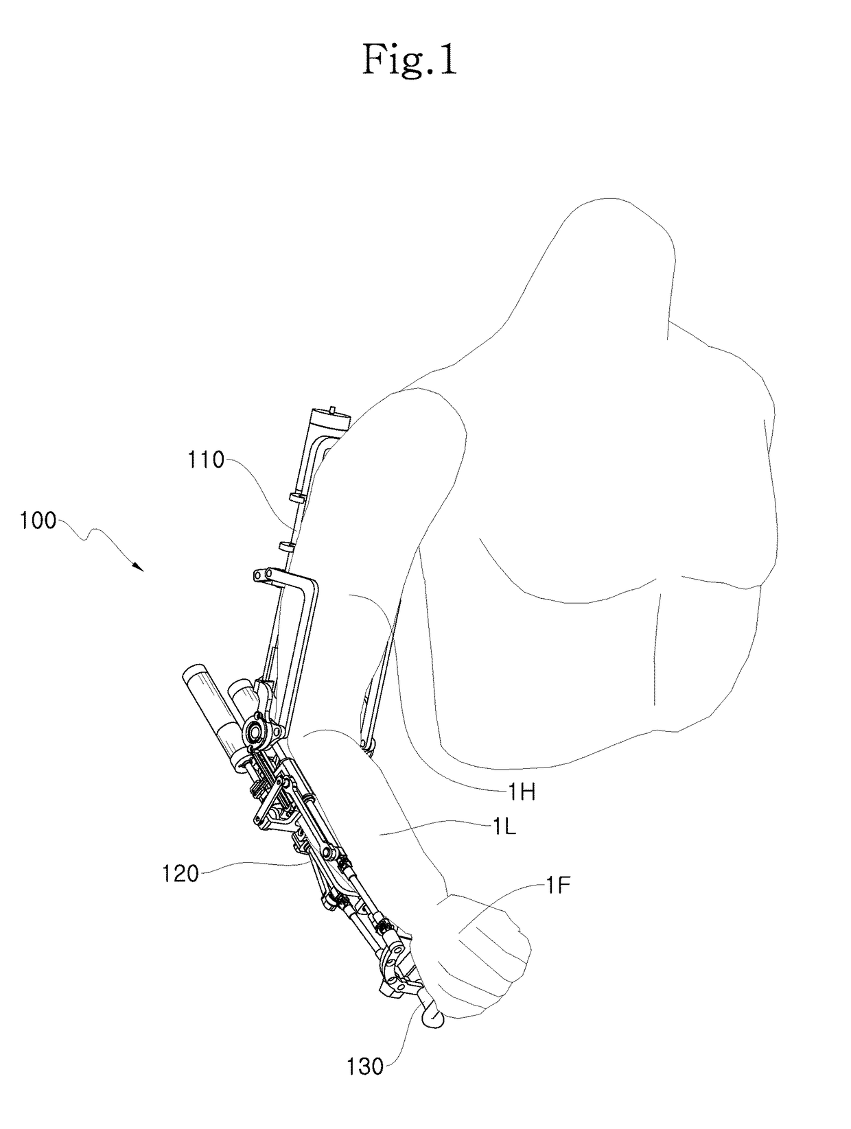 Exoskeleton mechanism for joint movement assistance