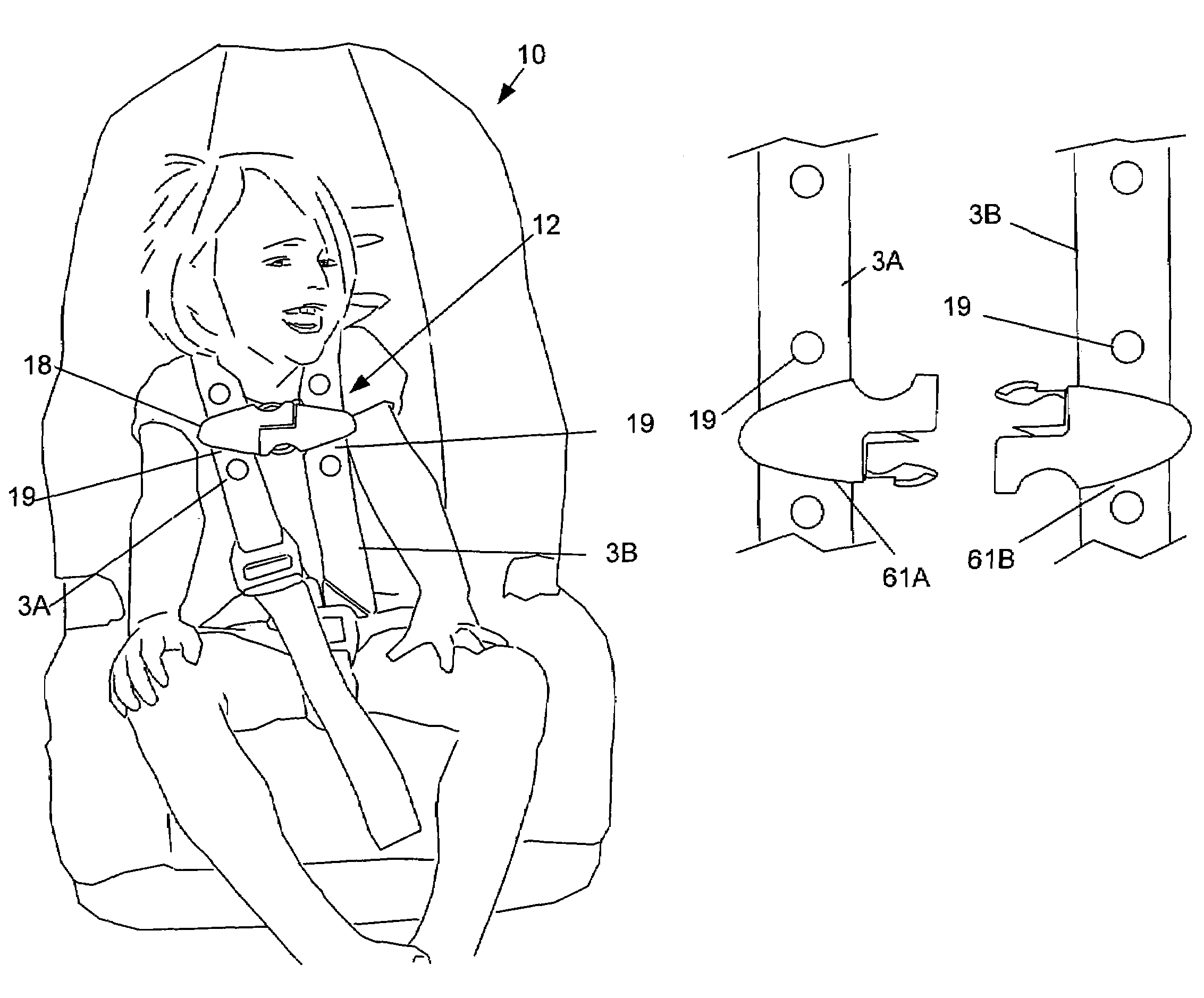 Restraint safety device