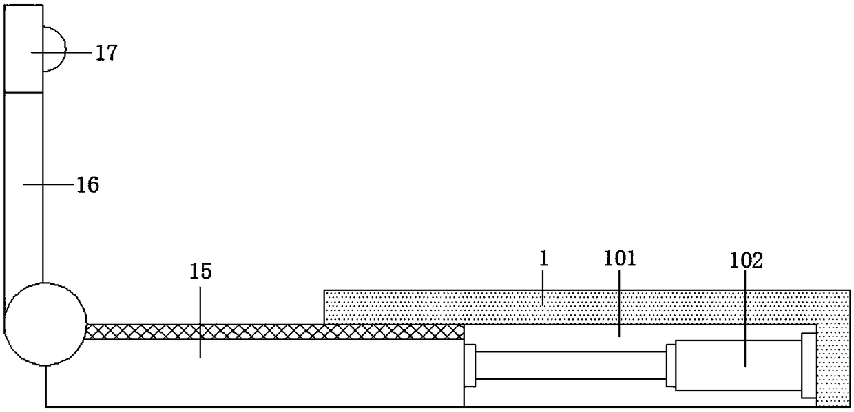 Separation and traction device used for loosening of knee joints in rehabilitation department