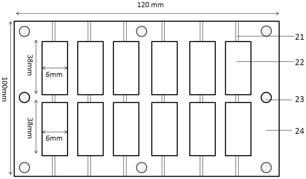 A kind of carbon fiber multifilament compressive strength sample preparation and testing method