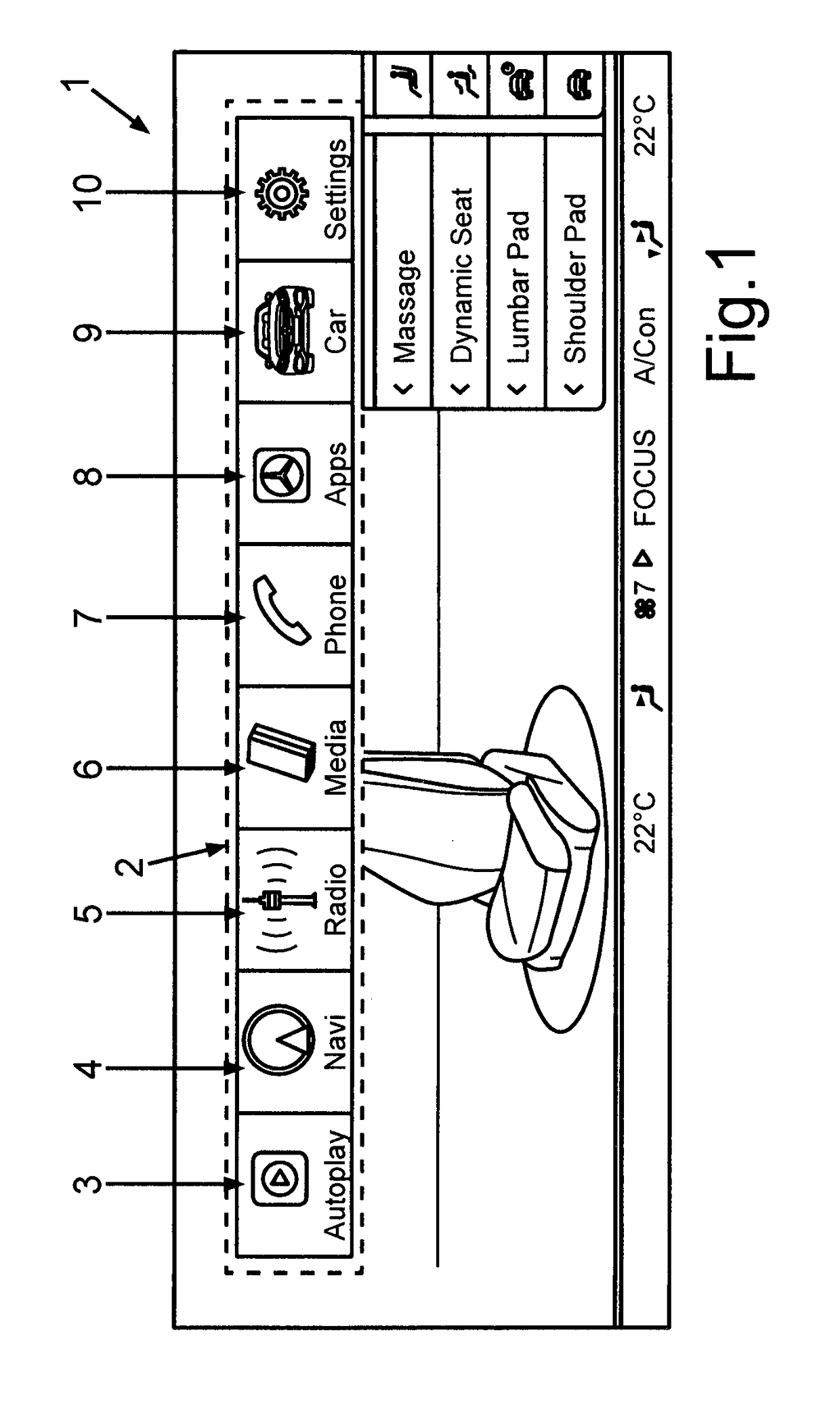 Information-entertainment system for a motor vehicle and method for operation thereof