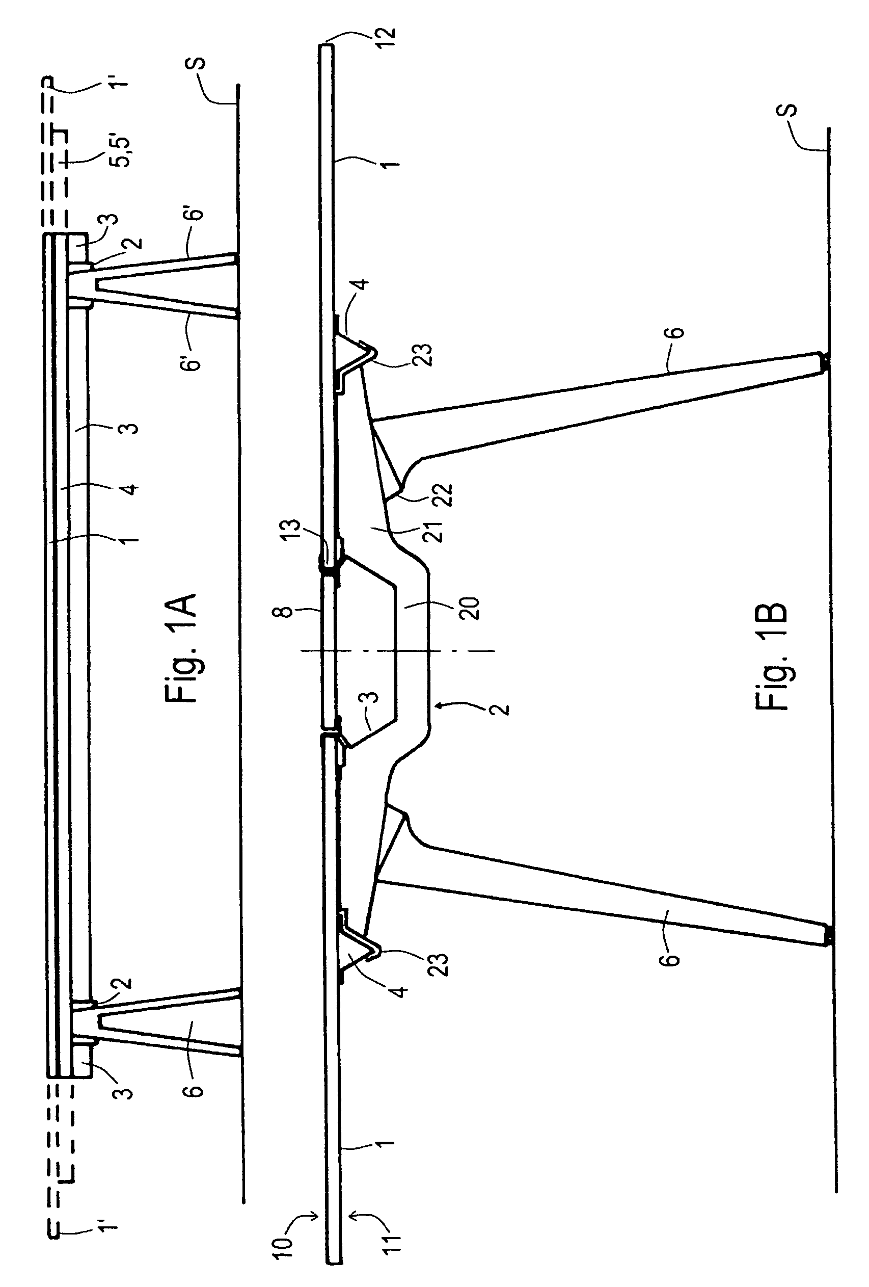 Table, especially conference and office table