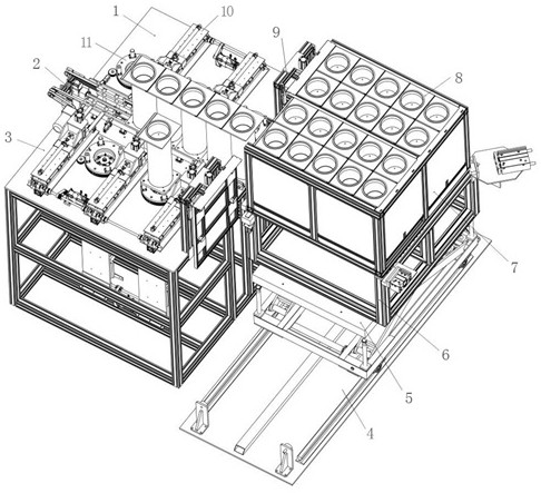 Double-cylinder cultivation container imaging system