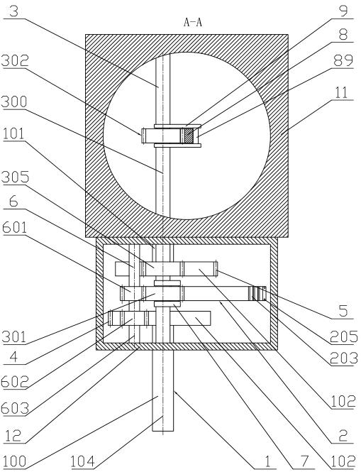 Conversion mechanism of combined rack and combined crankshaft